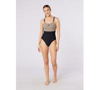 Reebok Badeanzug "Beverly" in Schwarz - Größe L | Damen Bademode