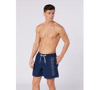 Badeshorts REEBOK "Abbott", Herren, Gr. S, N-Gr, vector navy, Microfaser, Obermaterial: 100% Polyester, Badehosen Badeshorts, mit Tunnelzug und seitlichen Taschen (42553569-S) vector navy