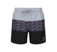 Reebok Badeshorts "Albie" in Grau - Größe M | Herren Bademode Sport