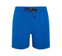 Badeshorts REEBOK "Clayton", Herren, Gr. M, N-Gr, blau (vector blau), Microfaser, Polyester, unifarben, sportlich, Badehosen, mit Kordeln (24811439-M) vector blau
