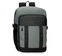 Reebok Baltimore Kabinen-Rucksack für Notebook, 35,6 cm (14 Zoll), grau, 28 x 40 x 16 cm, Polyester, by Joumma Bags