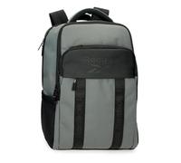 Reebok Baltimore Rucksack für Notebook 39,6 cm (15,6 Zoll), Grau, 30 x 42 x 14 cm, Polyester, by Joumma Bags