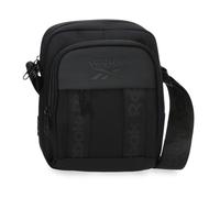 Reebok Baltimore Schultertasche Mediana Schwarz 17x22x8 cm Polyester von Joumma Bags