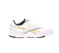Reebok - "BB 4000 II" Metallic Sneaker für Damen, Leder (Weiß Gold) EU 42,5 / UK 8,5