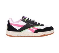 Reebok - "BB 4000 II" Sneaker für Herren/Damen Unisex, Leder (Schwarz/Pink) EU 42,5 / UK 8,5