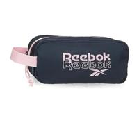 Reebok Binley Federmäppchen, Kulturbeutel für Kinder, Schulmäppchen, Polyester, Fächer von Joumma Bags., blau, 22x10x9 cms, Dreifach