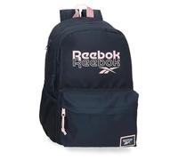 Reebok Binley Schulrucksack mit Zwei Fächern, tragbar, 39,6 cm, Blau, 31 x 46 x 16 cm, Polyester, von Joumma Bags, blau, 31x46x15 cms, Schulrucksack mit Zwei Fächern