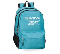 Reebok Boston anpassbarer Rucksack mit zwei Fächern 15.6 "Zoll Türkisblau 31x44x15 cm Polyester 20.46L von Joumma Bags