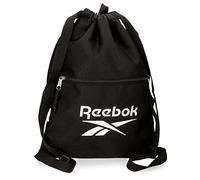 Reebok Boston Bag Rucksack mit Reißverschluss Schwarz 35x46 cm Polyester