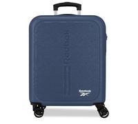 Reebok Boston Marine Kabinenkoffer, 40 x 55 x 20 cm, starres ABS-Kombinationsschloss, integriert, 37L 2.6kg, 4 Doppelräder, Handgepäck von Joumma Bags