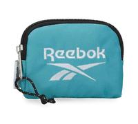Reebok Boston Monedero Türkisblau 12x8x2 cm Polyester von Joumma Bags