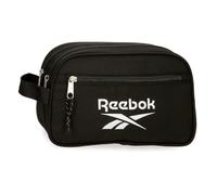 Reebok Boston Neceser DOS Compartimentos Schwarz 26 x 16 x 12 cm Polyester von Joumma Bags