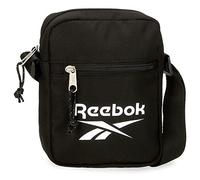 Reebok Boston Umhängetasche Schwarz 17x21x7 cm Polyester
