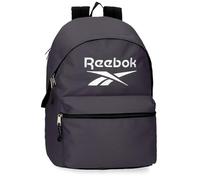 Reebok Boston Schulrucksack mit Doppelfach, anpassbar an Trolley, 39,6 cm, Grau, 31 x 45 x 15 cm, Polyester, von Joumma Bags, grau, 31x44x17.5 cms, Laptop-Rucksack mit Doppelfach
