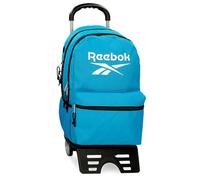 Reebok Boston Schulrucksack mit Trolley, Blau, 31 x 44 x 15 cm, Polyester, 20,46 l, blau, Schulrucksack mit Trolley