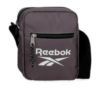 Reebok Boston Umhängetasche klein grau 12 x 17 x 2,5 cm Polyester by Joumma Bags, grau, 12x17x2.5 cms, Kleine Umhängetasche