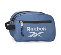 Reebok Boston Zwei-Fächer Adaptierbare Kulturtasche Blau 26x16x12 cm Polyester by Joumma Bags