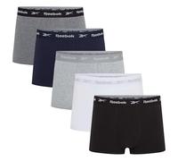 Reebok Boyes Boxershorts Herren | Bequeme Unterhosen Männer | Multipack Unterwäsche Herren & Boxershorts | Atmungsaktive Baumwolle für Alltag, Sport & Freizeit