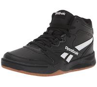 Reebok Boy's BB4500 Court Basketball Shoe, Black/White, 2 Little Kid