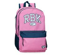 Reebok Chicago anpassbarer Rucksack mit Zwei Fächern 15.6 "Zoll Rosa 31x44x15 cm Polyester 20.46L von Joumma Bags