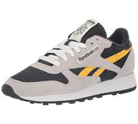 Reebok Cl Lthr Face Damen-Sneaker, Pure Grey/Retyel/Pownav, 44.5 EU