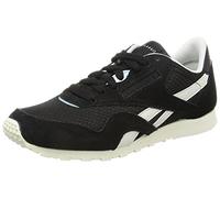 Reebok Cl Nylon Slim EP, Sportschuhe für Damen, Schwarz - Schwarz (Black Fresh Blue Chalk) - Größe: 38.5 EU