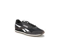 Trainingsschuh REEBOK CLASSIC "CLASSIC AZ", Herren, Gr. 45,5, washed schwarz, schwarz, chalk, Leder, Synthetik, Textil, Schuhe (37395239-45,5) washed schwarz, schwarz, chalk