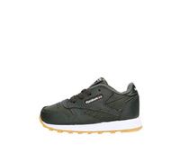 Reebok Classic Leather Jungen Sneaker, Mehrfarbig Gum Dark Cypress White 000, 28 EU
