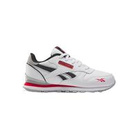 Reebok Classic Leather Step N Flash Sneaker,Ftwwht Pugry3 Vecred,31.5 EU