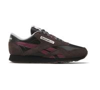 Sneaker REEBOK CLASSIC "CLASSIC NYLON", Herren, Gr. 41, washed schwarz, schwarz, schwarz cherry, Leder, Synthetik, Textil, Schuhe Sneaker (41717616-41) washed schwarz, schwarz, schwarz cherry