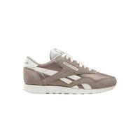 Sneaker REEBOK CLASSIC "CLASSIC NYLON", Gr. 38,5, gritty grau, gritty grau, chalk, Leder, Synthetik, Textil, Schuhe (21710162-38,5) gritty grau, gritty grau, chalk