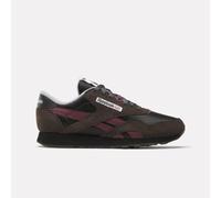 Sneaker REEBOK CLASSIC "CLASSIC NYLON", Herren, Gr. 45, washed schwarz, schwarz, schwarz cherry, Leder, Synthetik, Textil, Schuhe Sneaker (41717616-45) washed schwarz, schwarz, schwarz cherry
