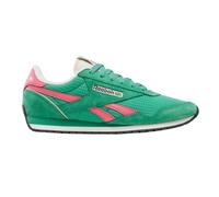 Sneaker REEBOK CLASSIC "CLASSIC AZ", Damen, Gr. 38,5, upgrade grün, upgrade grün, passion pink, Leder, Synthetik, Textil, Schuhe (19474253-38,5) upgrade grün, upgrade grün, passion pink