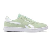 Sneaker REEBOK CLASSIC "REEBOK FORTE LOUNGER", Damen, Gr. 39, grün (dew, ftwrweiß), Leder, Synthetik, Schuhe Sneaker (27119639-39) dew, ftwrweiß