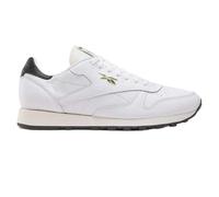 Sneaker REEBOK CLASSIC "CLASSIC LEATHER", Herren, Gr. 47, weiß, schwarz, chalk, Leder, Schuhe Sneaker (85736048-47) weiß, schwarz, chalk