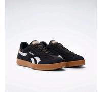 Sneaker REEBOK CLASSIC "REEBOK SMASH EDGE", Herren, Gr. 45,5, schwarz-weiß (schwarz, weiß, gum), Leder, Synthetik, Schuhe Sneaker (72996851-45,5) schwarz, weiß, gum