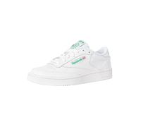 Reebok Club C 85, Jungen Fitnessschuhe, Weiß (Int/White/Green 000), 35 EU