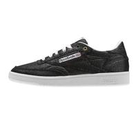 Reebok Club C 85 Metallic Mesh, Damen Tennisschuhe, Schwarz (Black/White), 38.5 EU