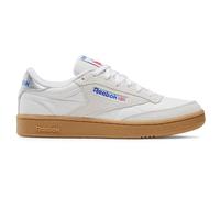Sneaker REEBOK CLASSIC "CLUB C 85", Damen, Gr. 37,5, ftwrweiß, barelygrau, gum, Leder, Synthetik, Textil, Schuhe (18445110-37,5) ftwrweiß, barelygrau, gum