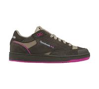 Reebok Club C Bulc Sneaker, Fugen/Boulder Beige/Laser Pink, 10.5