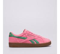 Sneaker REEBOK CLASSIC "CLUB C GROUNDS UK", Damen, Gr. 38, atomicpink, upgradegrün, gum, Leder, Synthetik, Schuhe (45097356-38) atomicpink, upgradegrün, gum