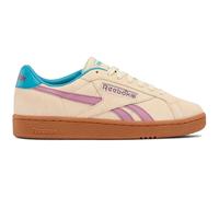Sneaker REEBOK CLASSIC "CLUB C GROUNDS UK", Damen, Gr. 39, agedbeige, berrychill, gum, Leder, Synthetik, Schuhe Sneaker (61252642-39) agedbeige, berrychill, gum