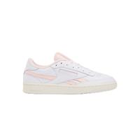 Sneaker REEBOK CLASSIC "CLUB C REVENGE", Damen, Gr. 42, ftwrweiß, chalk, purepink, Leder, Textil, Schuhe Sneaker (65229841-42) ftwrweiß, chalk, purepink