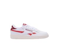 Sneaker REEBOK CLASSIC "CLUB C REVENGE", Gr. 40, ftwrweiß, energyrot, chalk, Leder, Synthetik, Textil, Schuhe (82555660-40) ftwrweiß, energyrot, chalk