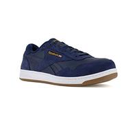 Reebok Club MEMT Herren Arbeits- und Sicherheitsschuhe aus Lederverbundmaterial, Marineblau/Weiß, 45 EU