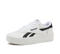 Reebok Damen-Sneaker Court Advance Surge Platform Weiß/Weiß/Schwarz Größe 40 (EU)