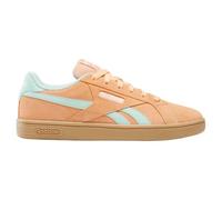 Sneaker REEBOK CLASSIC "REEBOK COURT RETRO", Gr. 40, sunkissedorange, glitchaqua, gum, Synthetik, Textil, sportlich, Schuhe (84438507-40) sunkissedorange, glitchaqua, gum