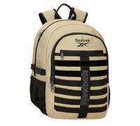 Reebok Cross One Rucksack für Laptop, 39,6 cm, Beige, 34 x 45 x 15 cm, Polyester, 22,95 l, von Joumma Bags