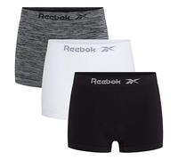 Reebok Men's Dale Boxer Shorts, Black/White/Grey, S