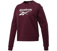 Reebok Damen Cl F Big Vector Crew Ft Sweatshirt, granatrot, XXS